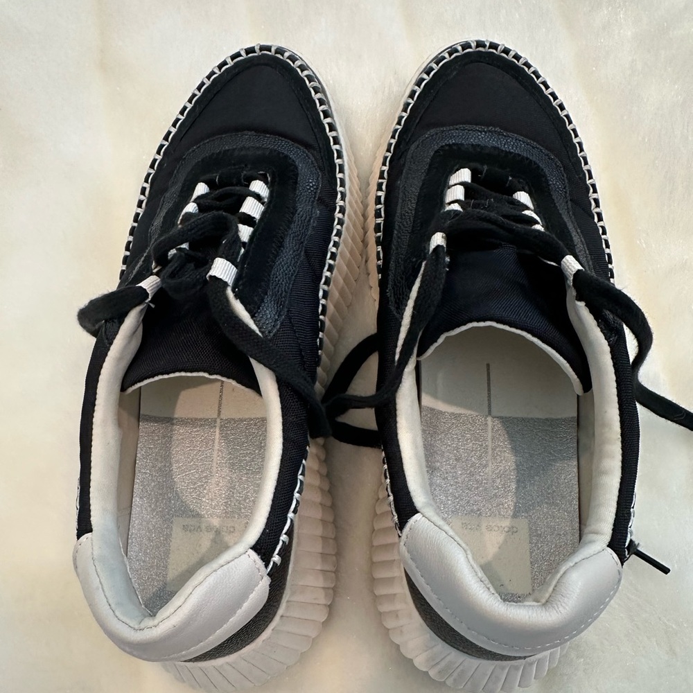 Dolce Vita Dolen Nylon Sneakers Black Nylon -Size 10.5 Like New! - Picture 11 of 12